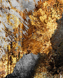 «Текстура потали» интерьерная картина на натуральном холсте
