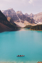 Картина «Озеро в горах»