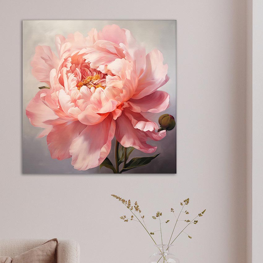 Картина «Розовая нежность»