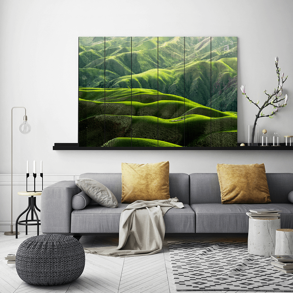 Картина «Горы в зеленом»