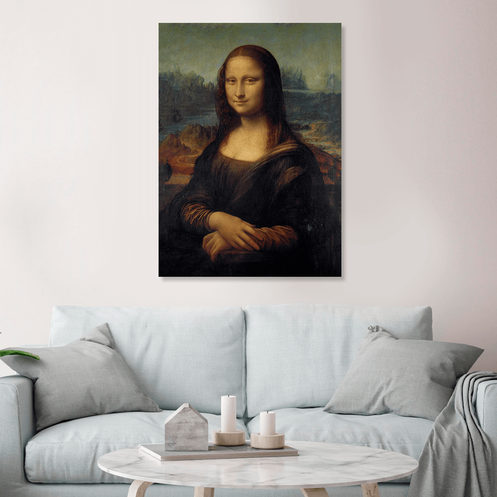 «Мона Лиза» репродукция картины на холсте