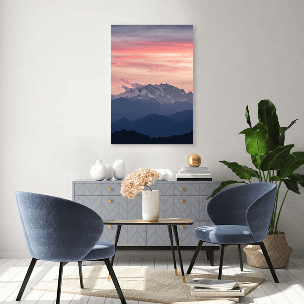 Картина «Розовые Горы »