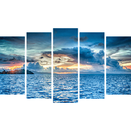 Картина «Закат и Океан 5»