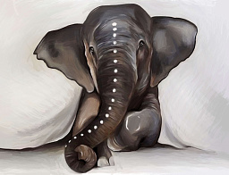 Картина "Слоненок"