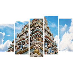 Картина «Индуистский храм 6»