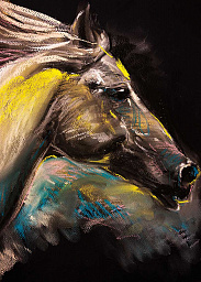 Картина «Белая лошадь»
