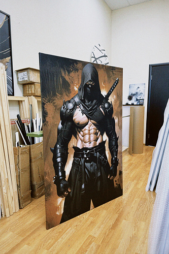 Большая картина на холсте 90х160 см.