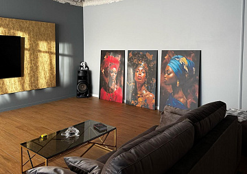 Авторские картины с женщинами от дизайнеров STUDIO "A3"