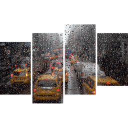 Картина «Дождь в декабре 4»