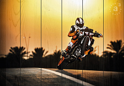 Картина «Ретро и мотоциклы 24»