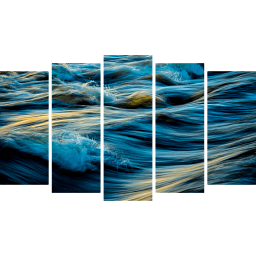 Картина «Морская текстура волны 5»