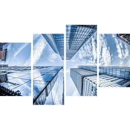 Картина «Небоскребы 4»