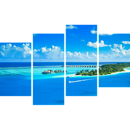Картина «Мальдивы 4»