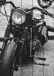 Картина «Ретро и мотоциклы 11»
