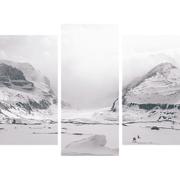 Картина «Горы и снег 1»